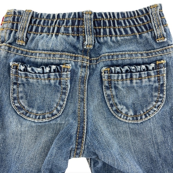 OshKosh B’Gosh Baby Embroidered Heart Jeans Sz 3M - Picture 4 of 5